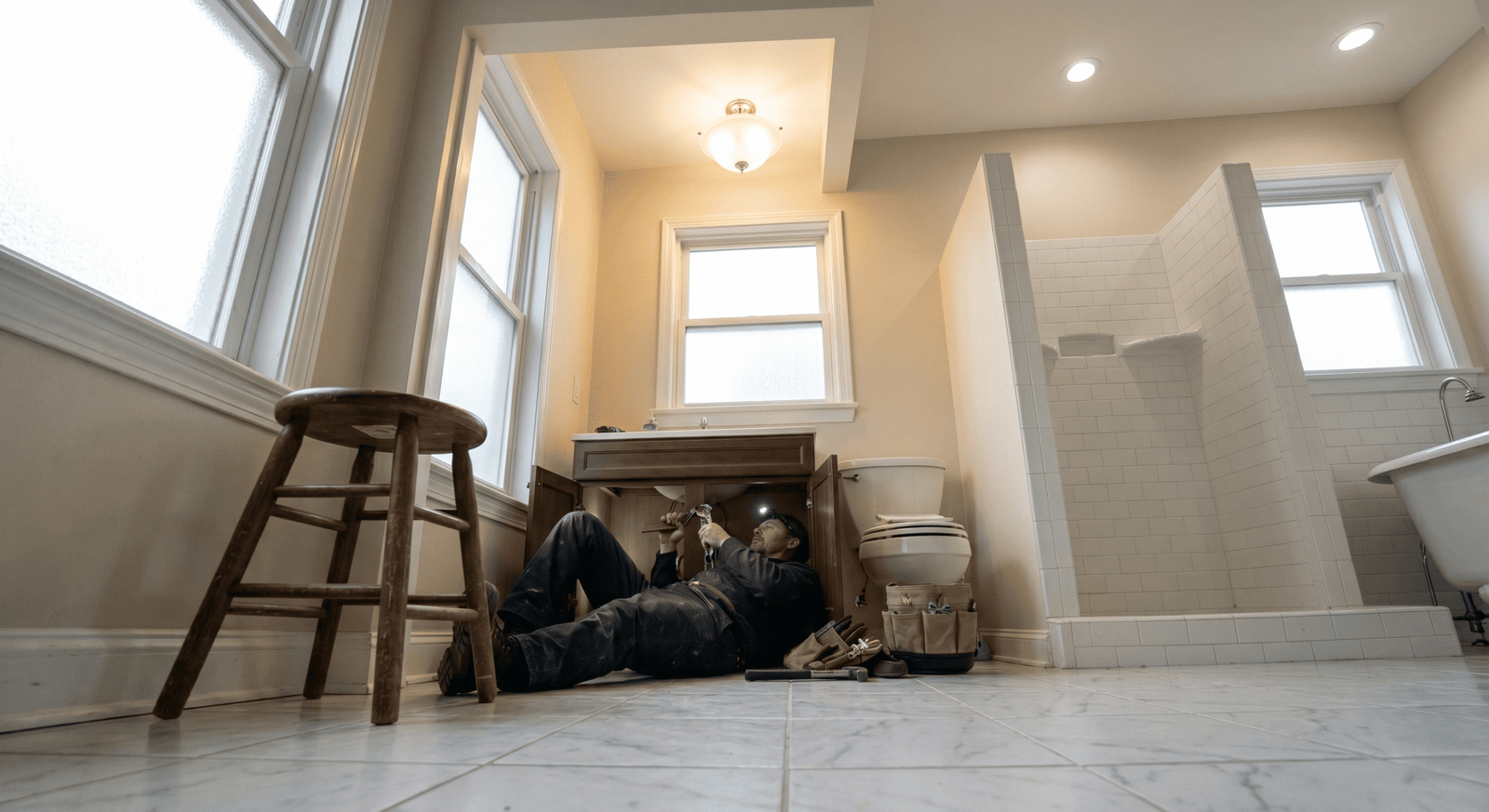 Tankless water heater installation by a licensed plumber in Spokane WA